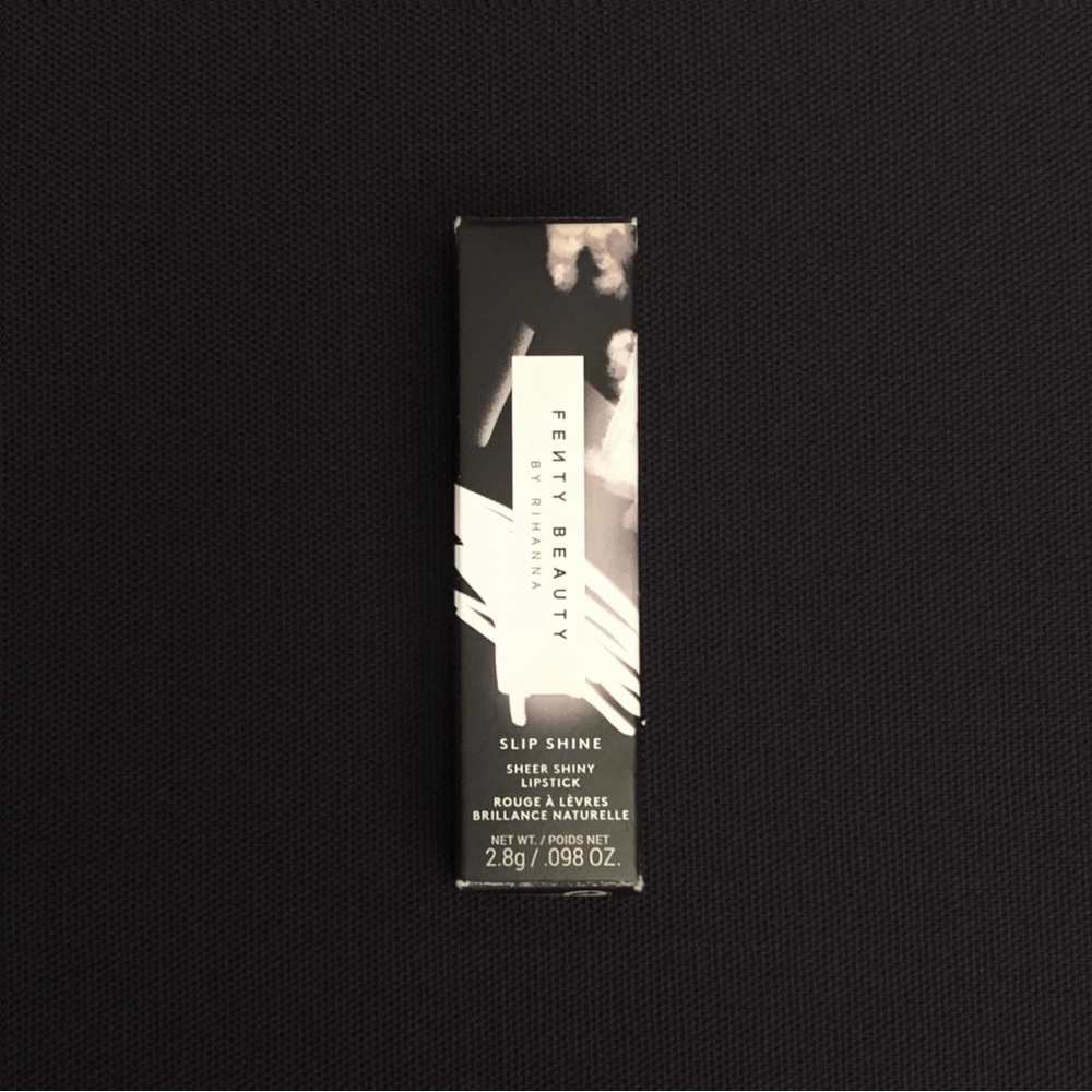 FENTY Slip Shine Sheer Shiny Lipstick – Bubble Rum – Full Size 2.8 g